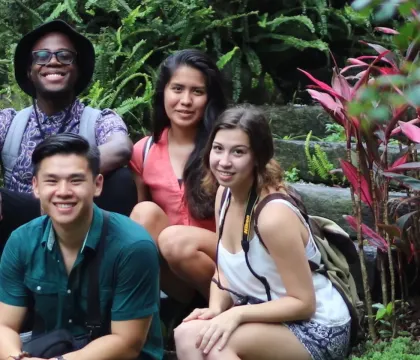 Stanford Global Studies students