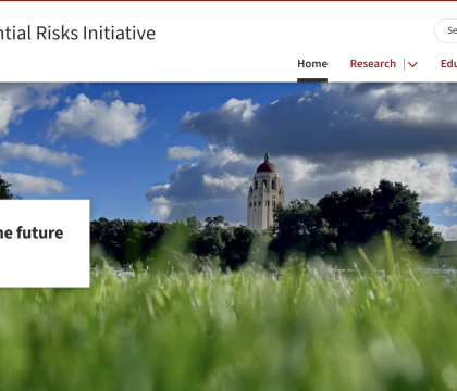 Stanford Existential Risks Initiative