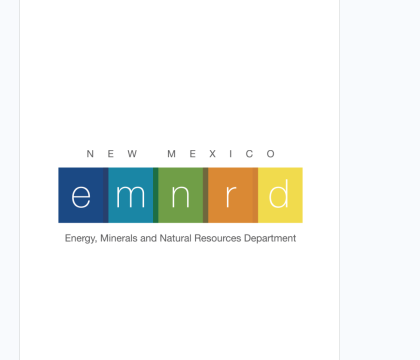 New Mexico, Energy, Minerals and Natural Resources Department Logo