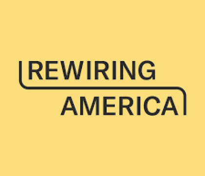 Logo for Rewiring America