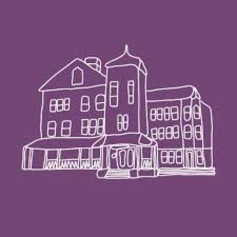 Drawing of the Haas Center for Public Service building