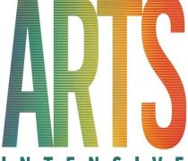 logo spelling out "arts intensive"