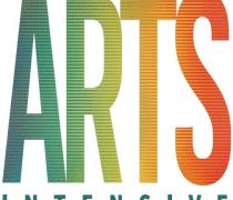 logo spells ARTS in a rainbow of colors