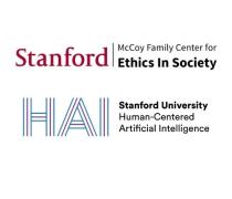 Center for Ethics in Society Logo atop HAI Logo