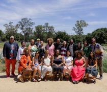 Group of Fellows at Stanford Farm