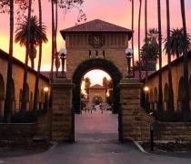 Sunset at Stanford